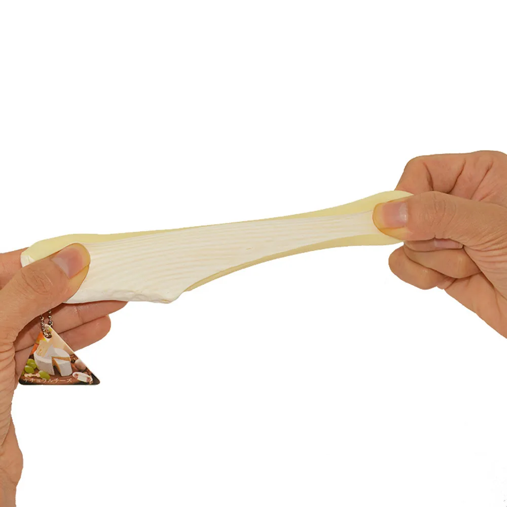 Сжимаемая сжимаемая игрушка для снятия стресса имитация сыра Ароматизированная