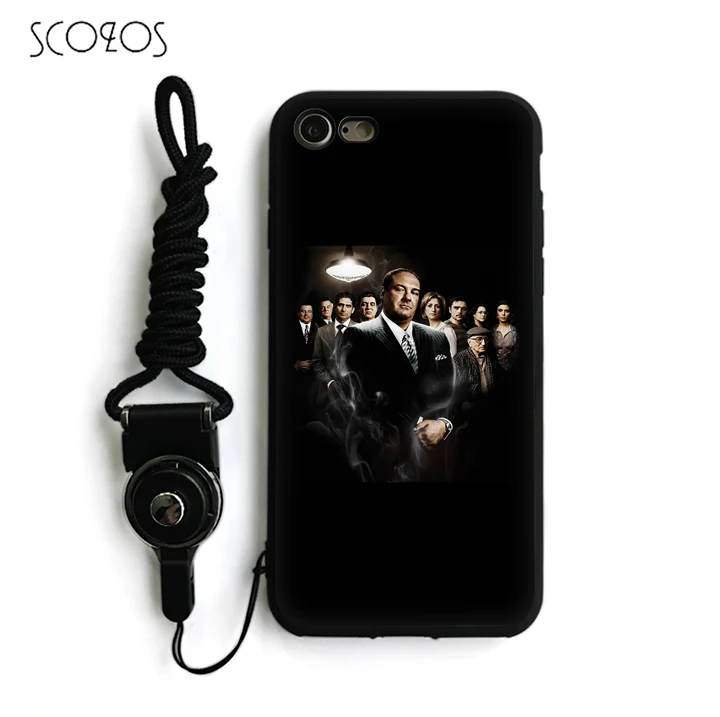 Scozos Клан Сопрано 2 Силиконовые ТПУ Телефон Чехол Мягкий чехол для iPhone X 5 5S SE 6 S 7 8