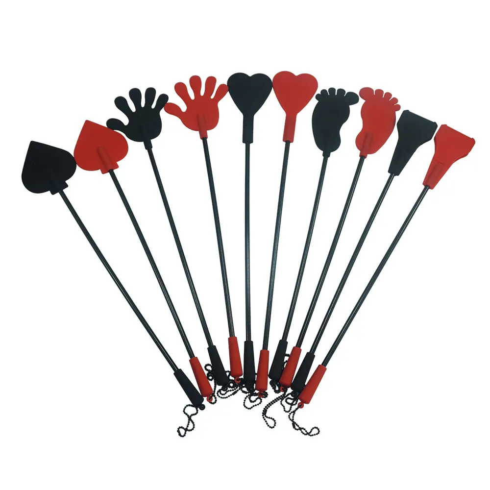 Красная и черная силиконовая плетка для БДСМ фетиша|fetish sex toys|whip floggerspanking paddle |