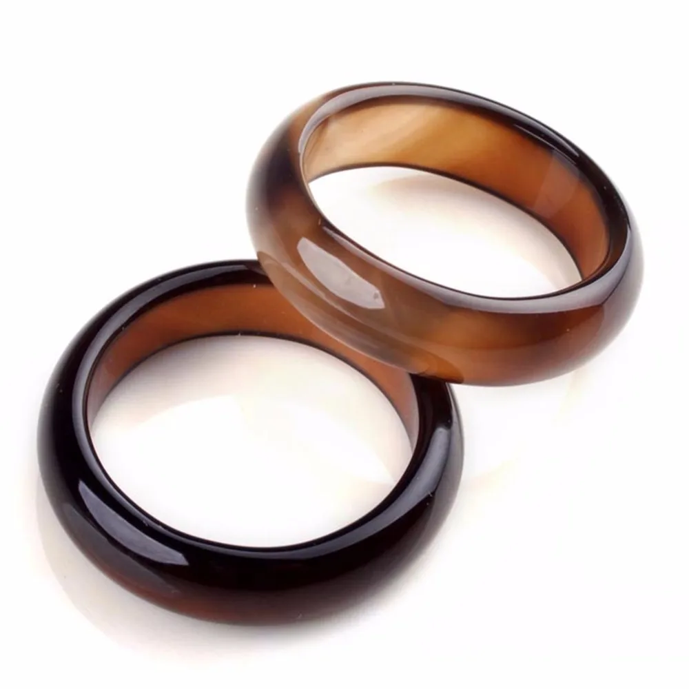 PINKSEE натуральный камень кольцо на палец для мужчин 5 6mmJewelry граненый кольца