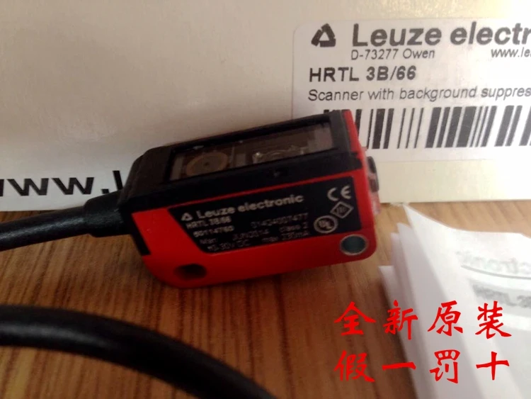 

Brand new original German Leuze laser sensor HRTL 3B/66 Item No. 50114760