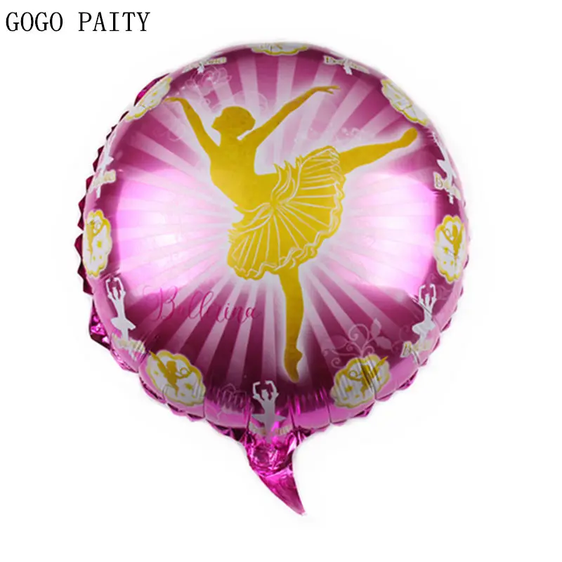 GOGO paity Новинка 18-дюймовые круглые женские балетки алюминиевые воздушные шары для вечерние свадебные украшения декоративные шары