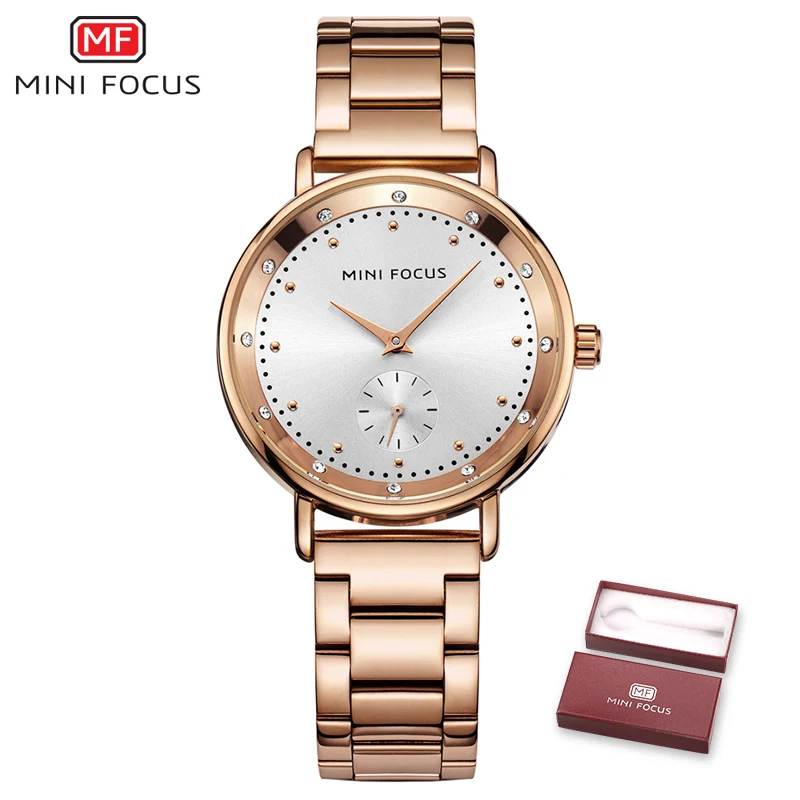 Женские кварцевые часы MINIFOCUS новинка известный бренд женские Montre Femme Relogio