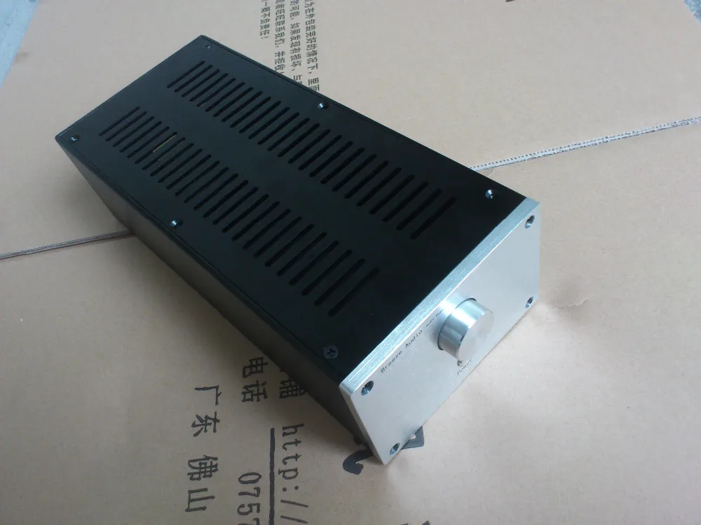 

BZ1409A DIY box All aluminum housing front stage / power amplifier / power supply chassis case 140*90*311MM