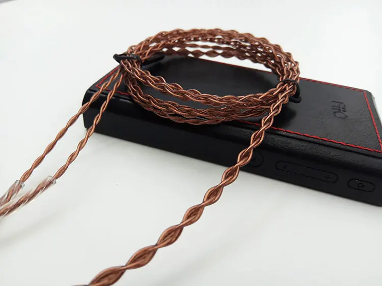 Diy 7N одиночный Кристальный медный посеребренный провод TF10 W4R IM50 IM70 UE900 se535 HD598 0 78 мм