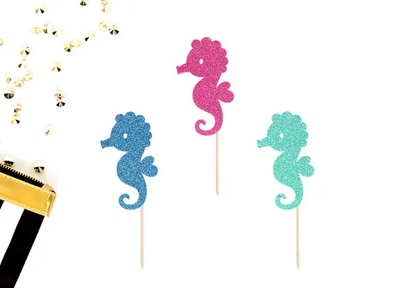 Блестящие топперы для кексов чайвечерние (набор из 12) чайных кастрюль