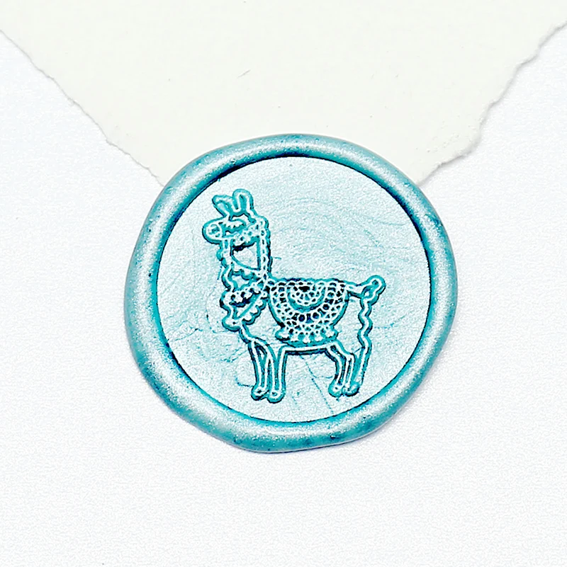 

Alpaca Wax Seal Stamp, Cute Alpaca Gift Sealing Wax Seal/gift Wax Stamp, invitation seal,stamp decoration ,envelops stamp