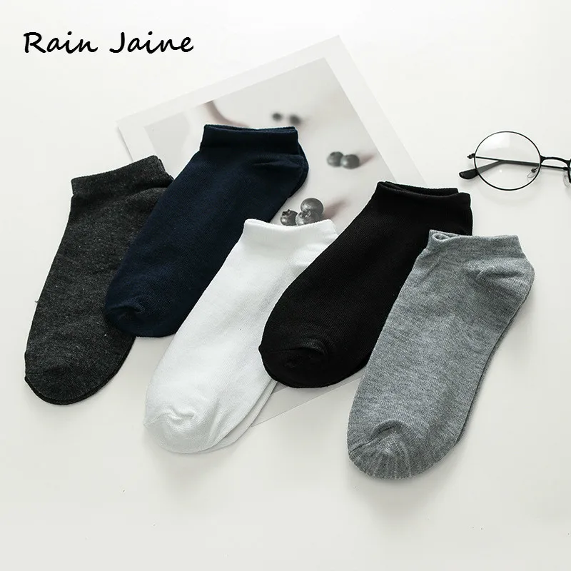 Мужские носки короткие белые подарки для мужчин черные деловые хлопковые