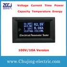 Многофункциональный тестер 7 в 1, Электрический тестер параметров напряжения, тока, времени, мощности, температуры, энергии, емкости 100 В10 А