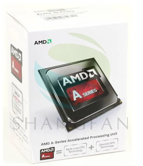 Новый процессор AMD A10 6700 6700K 3 7 ГГц 65 Вт четырехъядерный AD6700OKA44HL разъем FM2 с