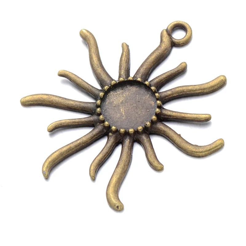 10 шт./лот 12 мм посеребренные ожерелья подвески для ожерелья|cabochon locket|cabochon kawaiicabochon