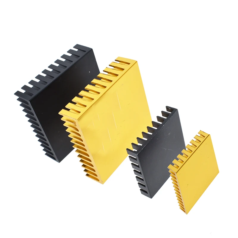 14*14*8 мм Золотой Черный алюминиевый радиатор IC Радиатор 40x40 x 11 мм/28x28x6/25