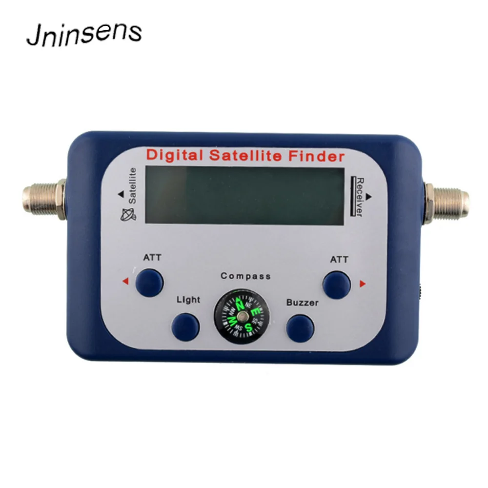 Портативный ТВ сигнал спутниковый приемник Цифровой ЖК дисплей Finder Satfinder сигналы
