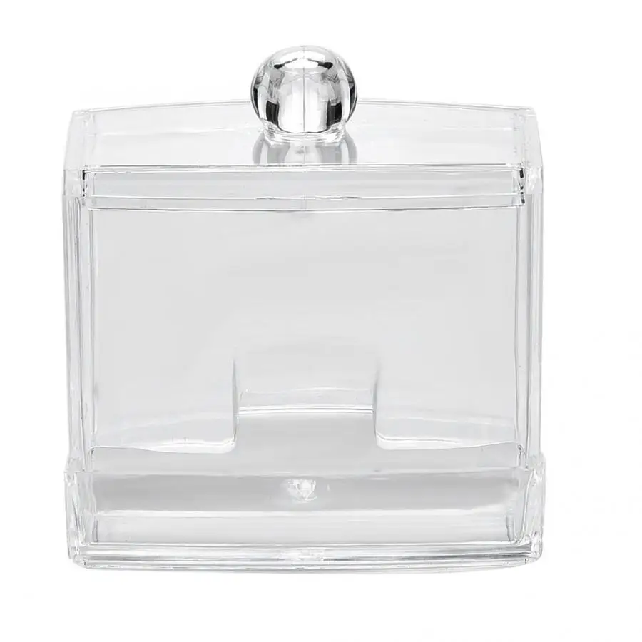 Хлопковые накладки для лица прозрачный акриловый Ватный тампон держатель