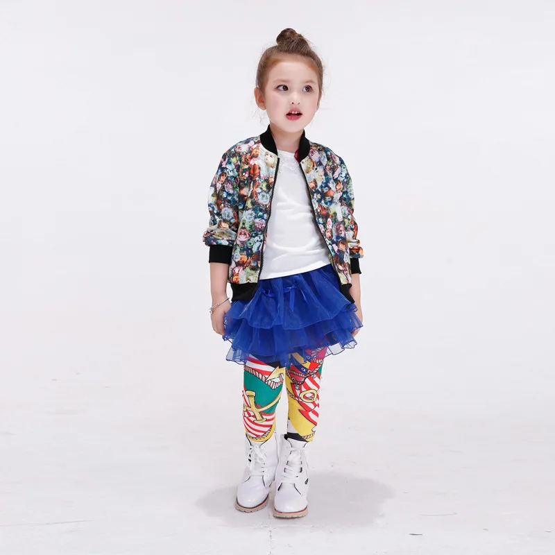 Children's Coat Black Jacket For Girls 2016 New Autumn Winter Chinese Factory-direct-clothing | Детская одежда и обувь
