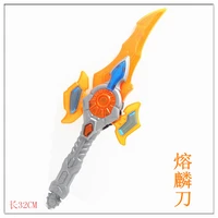 armor warrior with tile equipment unique acousto optic boy gift toys melt our knife sword weapon category plastic 5 7 years