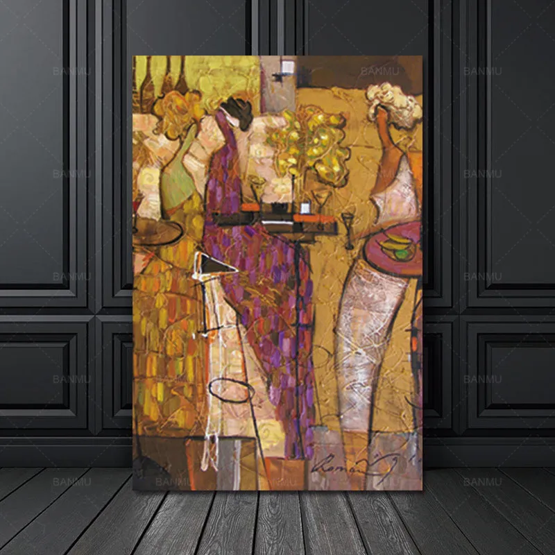 

wall art canvas painting abstract figure picture Nordic Abstract Hope Wall art Pictures Living Room Canvas Painting No Frame