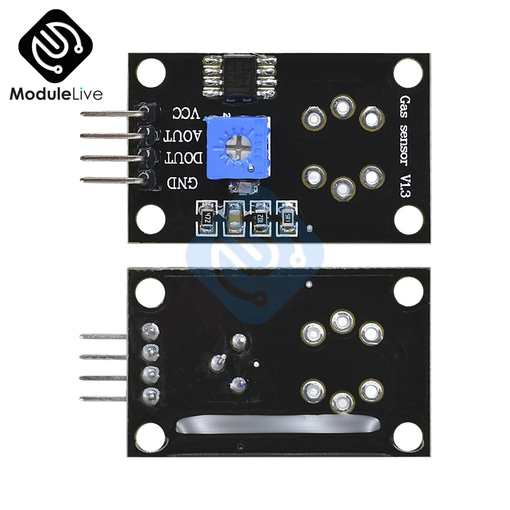 Носитель датчика газовая плата MQ MQ3 MQ2 MQ4 MQ6 MQ7 MQ9 MQ5 MQ8 MQ135 для Arduino самостоятельной