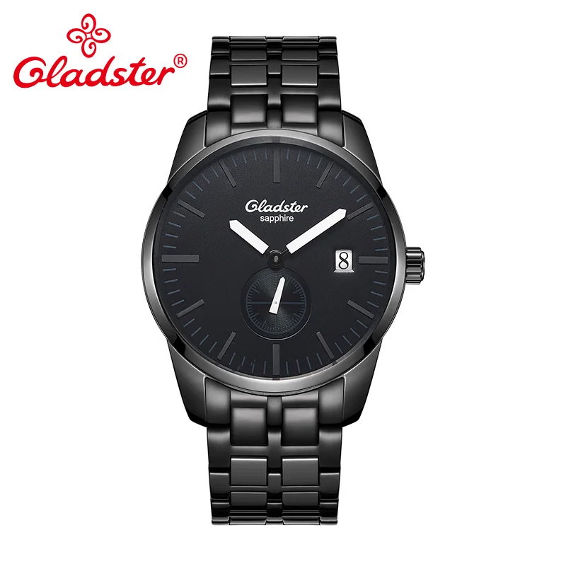 Роскошные японские кварцевые часы Gladster MIYOTA GP11 из нержавеющей стали мужские
