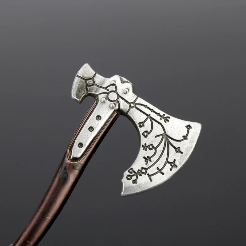 MQCHUN Kratos Guardian Shield Axe of Ice Keychain God War 4 Leviathan металлический брелок для ключей аксессуар