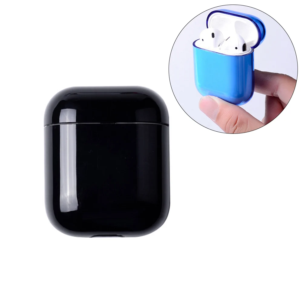 Прозрачные наушники чехол для Apple AirPods жесткое зарядное устройство ПК коробка