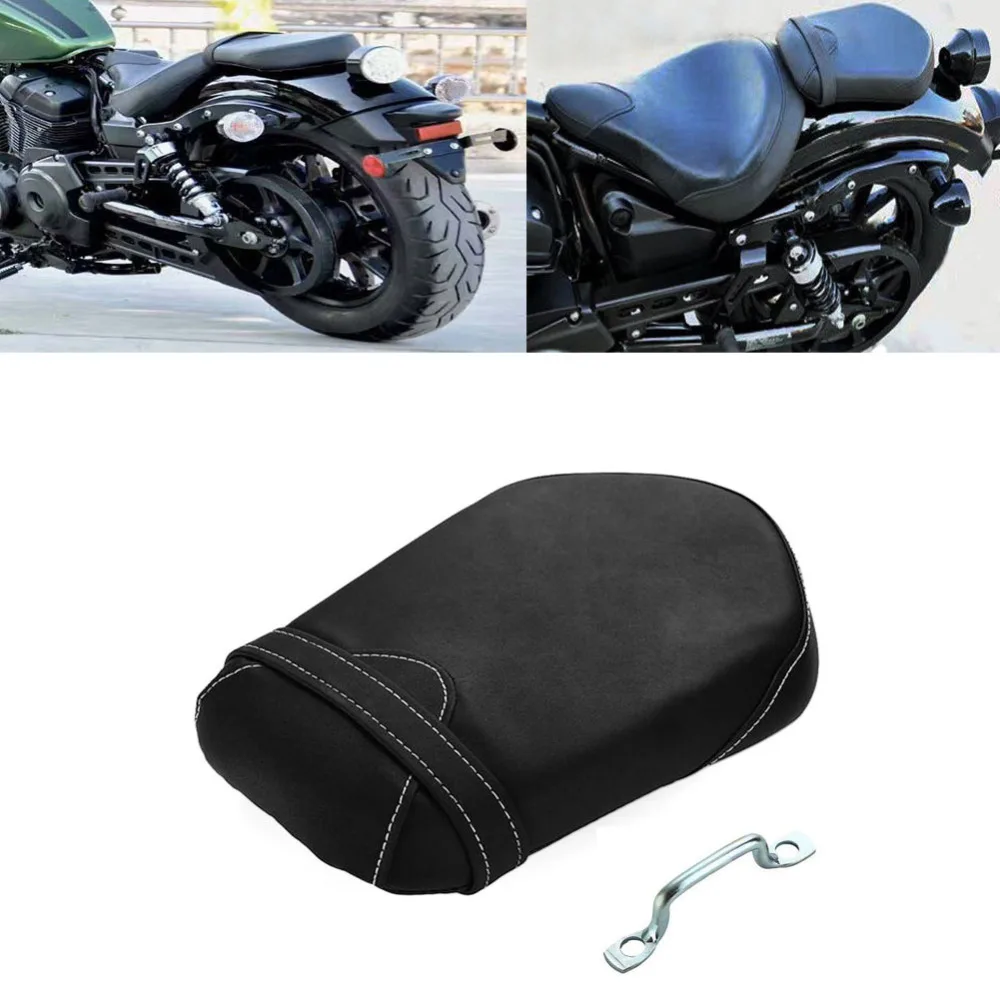 Заднее сиденье для мотоцикла черное кожаное Yamaha Star XVS 950R Bolt R Spec 2014 2015 2016 XVS950 14 15 16