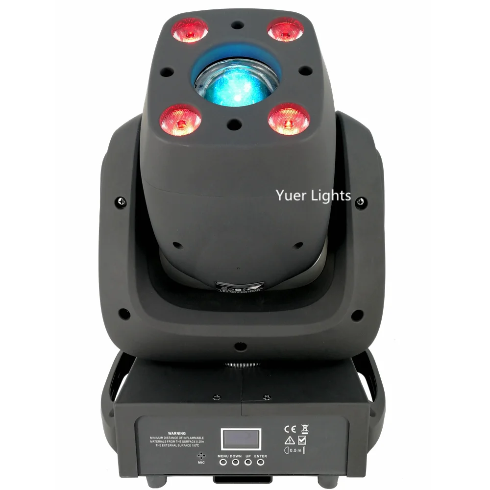 4Pcs/Lot 170W LED Spot Moving Head Light DJ Equipment Colour Music Sound Party Lights Disco Club Bar | Лампы и освещение