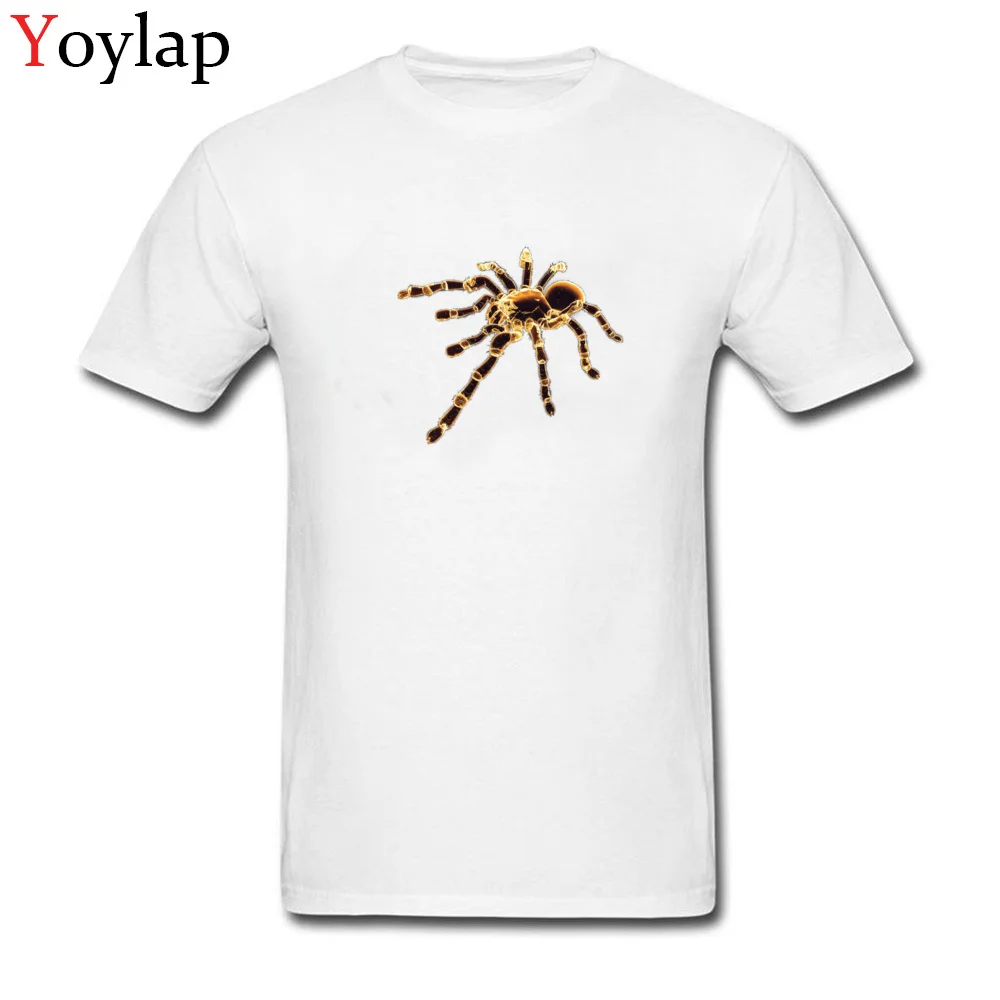 Уникальная татуировка с пауком дизайн модная мужская футболка Новинка 2017