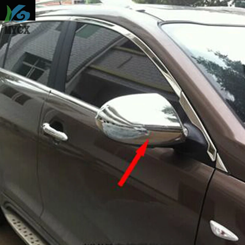 Обшивка бокового зеркала заднего вида из АБС пластика для kia Sportage 2011 2012