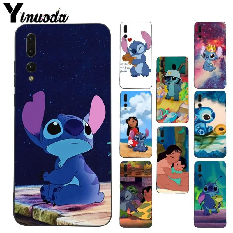 Yinuoda аксессуары для телефона чехол Huawei honor 8x 7a P20Lite P10 Plus Mate10Lite Mate20 P20 Pro 20 Lilo Stitch