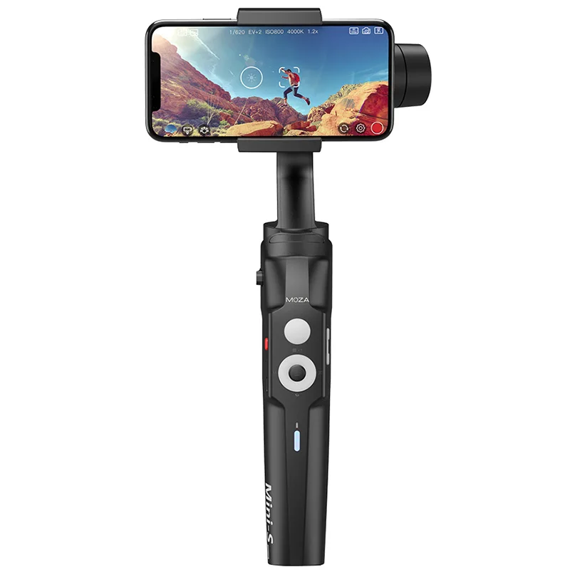 MOZA MINI S Умный складной 3 х позиционный ручной карданный стабилизатор для
