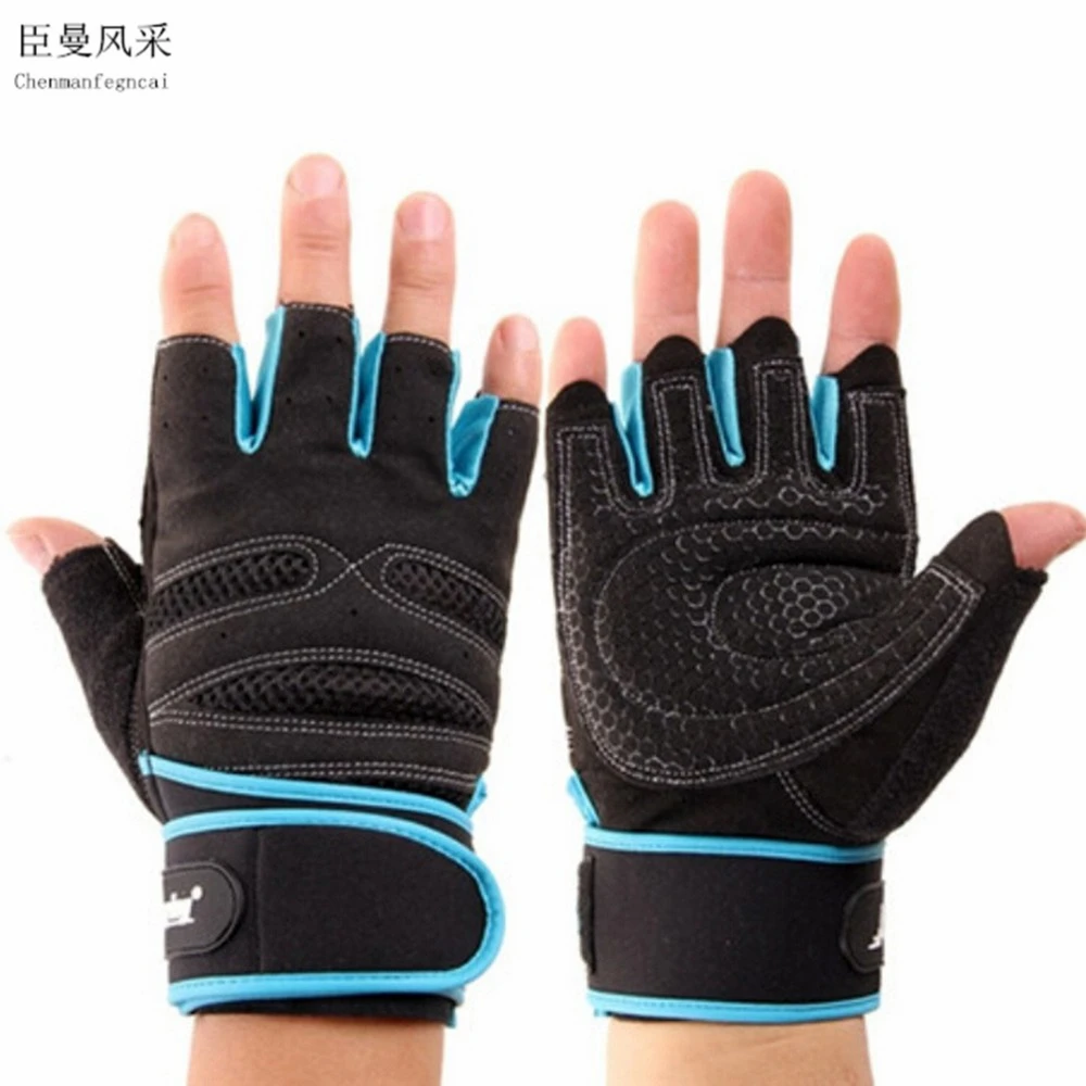 Перчатки и митенки для тренировок по бодибилдингу тяжелой атлетики мужчин