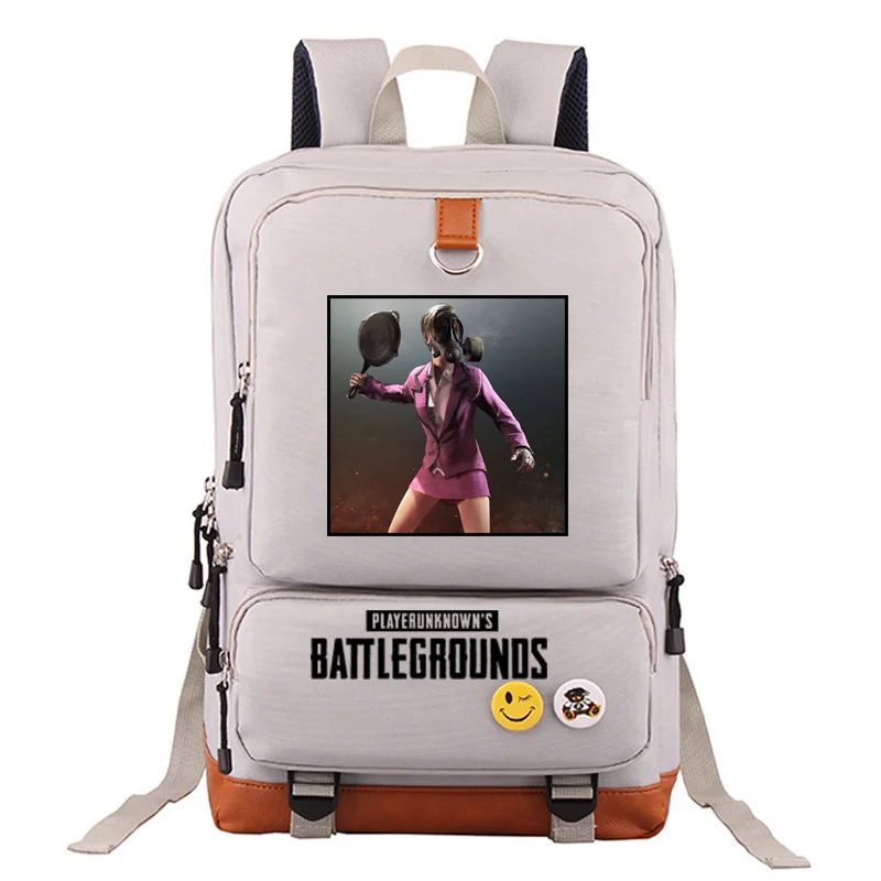 Горячая игра PUBG BATTLEGROUNDS Куриный Ужин мальчик девочка школьная сумка для женщин рюкзак для подростков холст мужской студенческий рюкзак