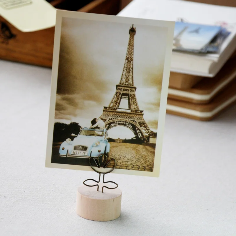 Милые миленькие в японском стиле (Каваий) натуральное дерево памятки клещи