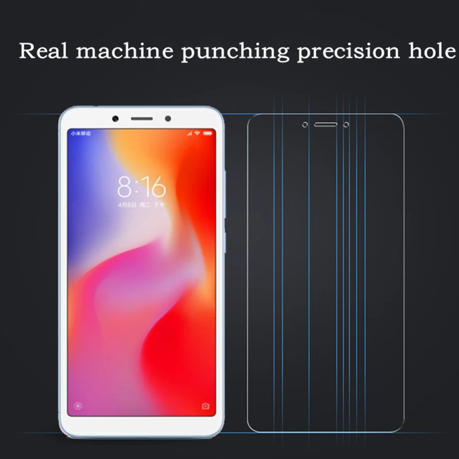 2 шт. подходит для Xiao Mi red 6A закаленное стекло 6 Pro 9 SE защитное 2.5D Global | Мобильные