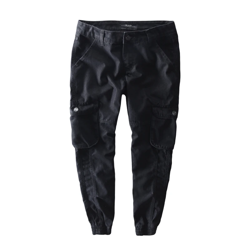 

Брендовые длинные брюки-карго Suehaiwe, мужские повседневные свободные мужские брюки, хлопковые модные брюки, мужские однотонные плотные теплы...