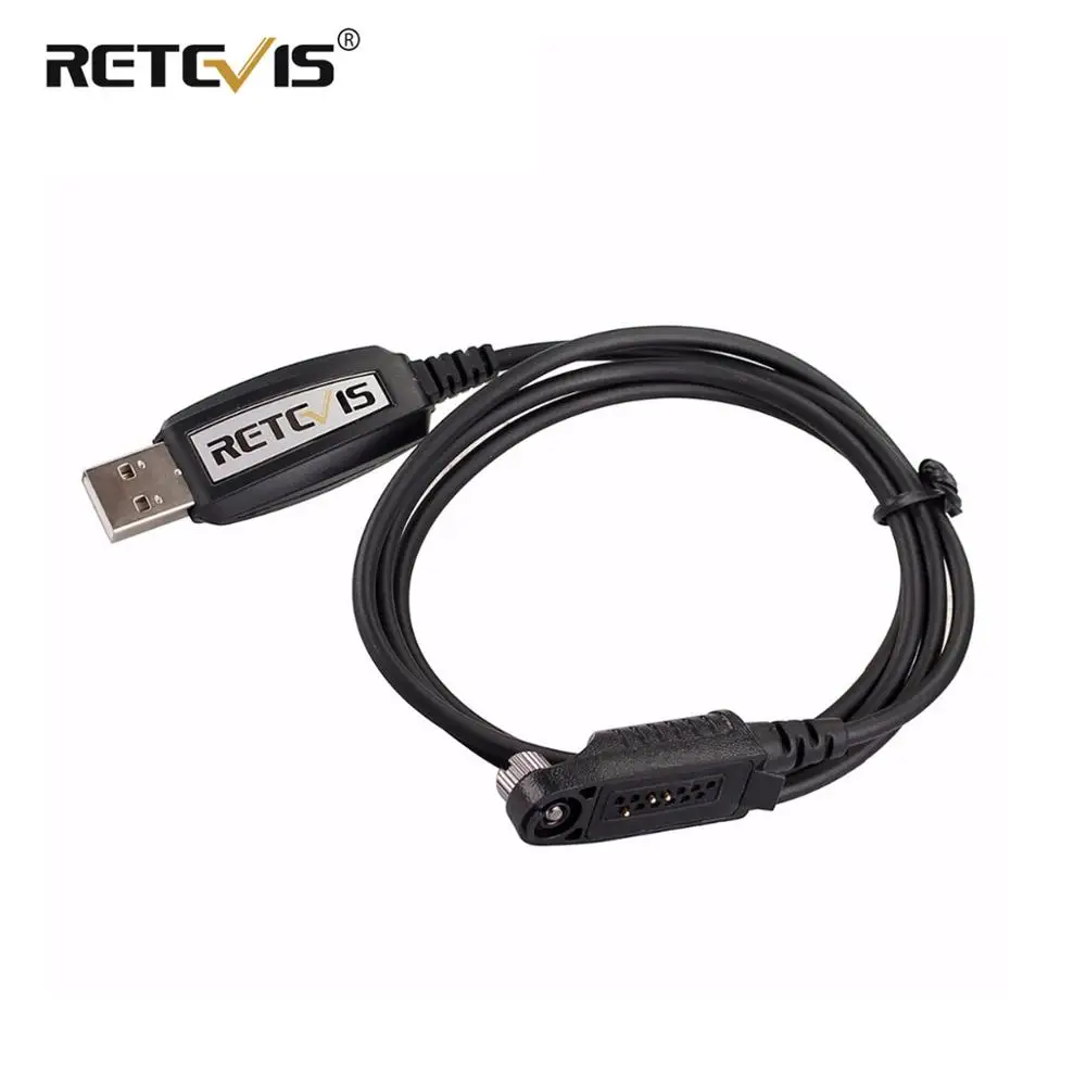 USB Programming Cable For Retevis RT82 Dual Band DMR Two Way Radio Support WinXP/Win7/Win8/Win10 System J9127P