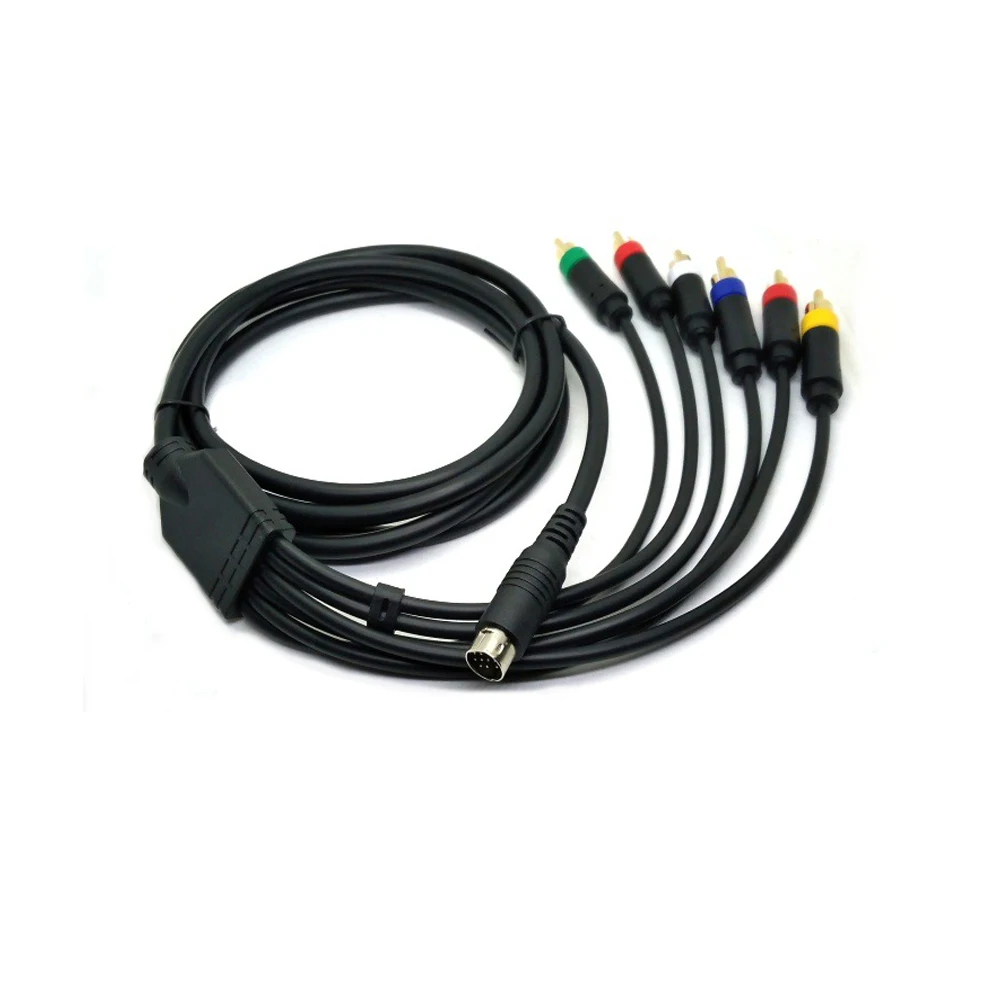 Композитный кабель для SEGA Saturn RGB/RGBS RCA Sony PVM BVM NEC XM UPSCALER BNC не компонент|Кабели| |