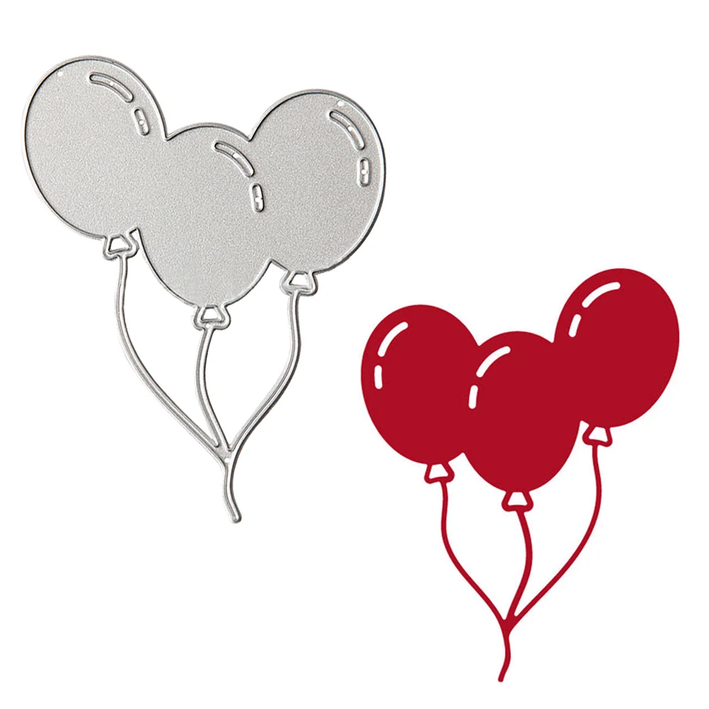 

Metal Carbon Steel Balloon Style Embossing Cutting Dies Stencil Template Mould for DIY Craft Scrapbooking Photo Album Paper Card