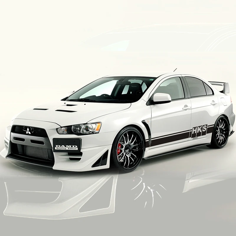 Автомобильный стикер TAIYAO для Mitsubishi Lancer Evolution EVO X Pajero Outlander Zinger Eclipse | Автомобили и