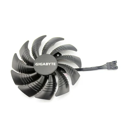 Охлаждающий вентилятор для видеокарты Gigabyte RX570 GV-RX580GAMING-8GD-MI