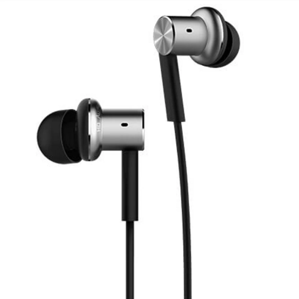 100% Xiaomi Hybrid / Pro HD наушники в ухо HiFi Mi Piston 4 с микрофоном Circle Iron смешанный для