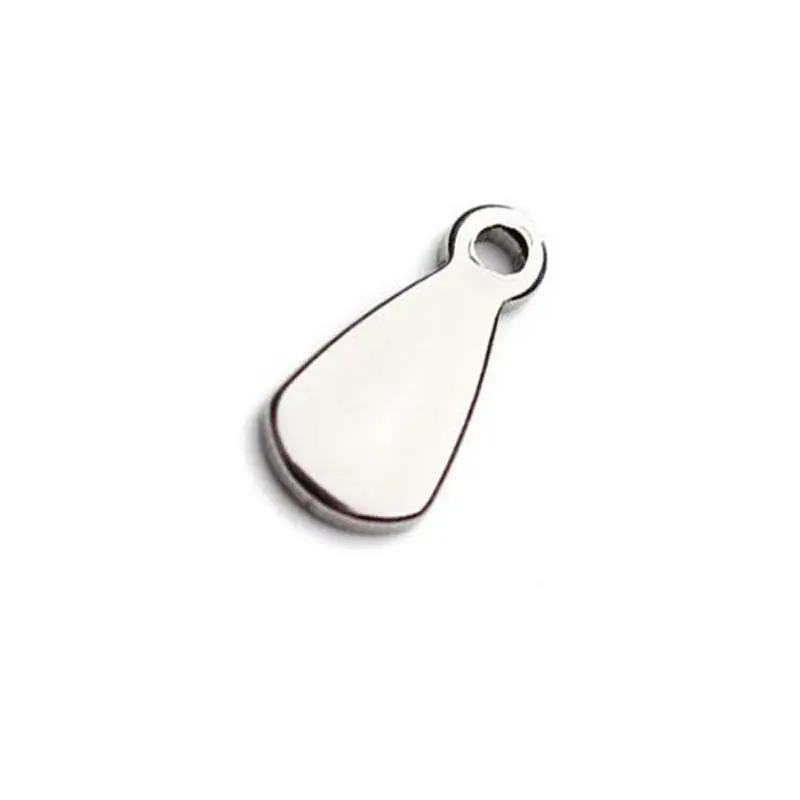 Подвески для браслетов и ожерелий из нержавеющей стали серебристого цвета 40