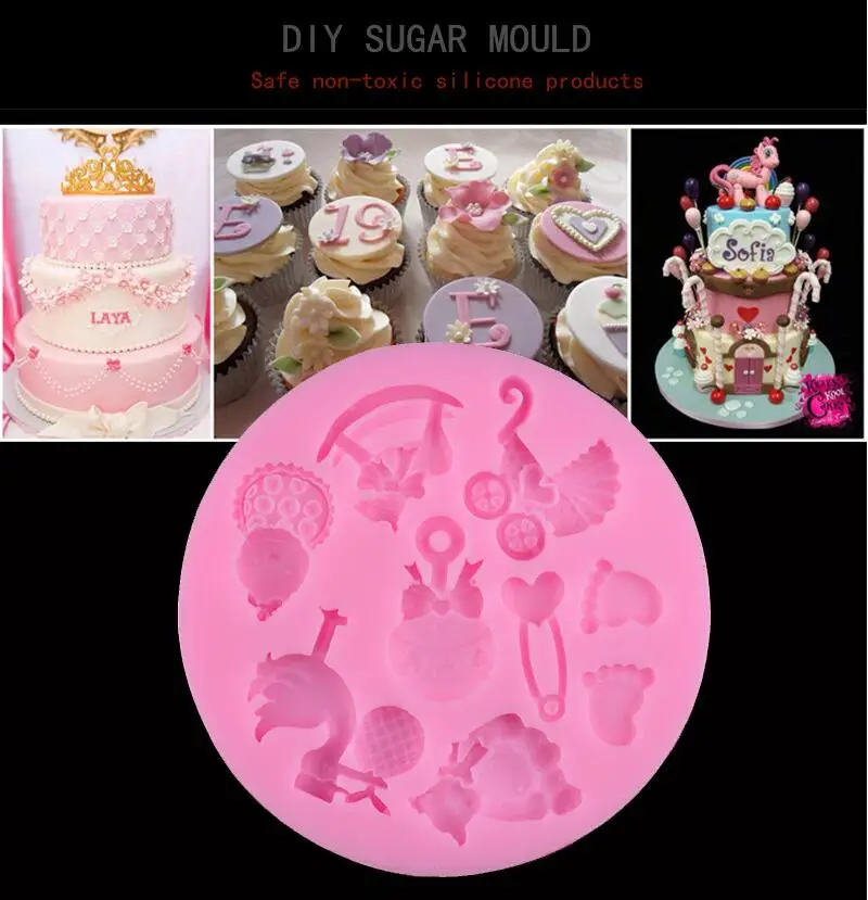 Фотоформа для детского торта форма шоколадных десертов украшение печенья посуда