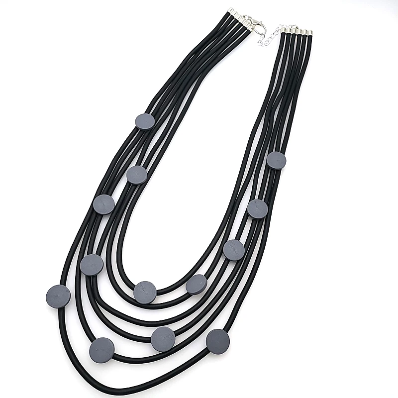 YD &amp YDBZ 2019 экологически чистые деревянные резиновые веревочные ожерелья с