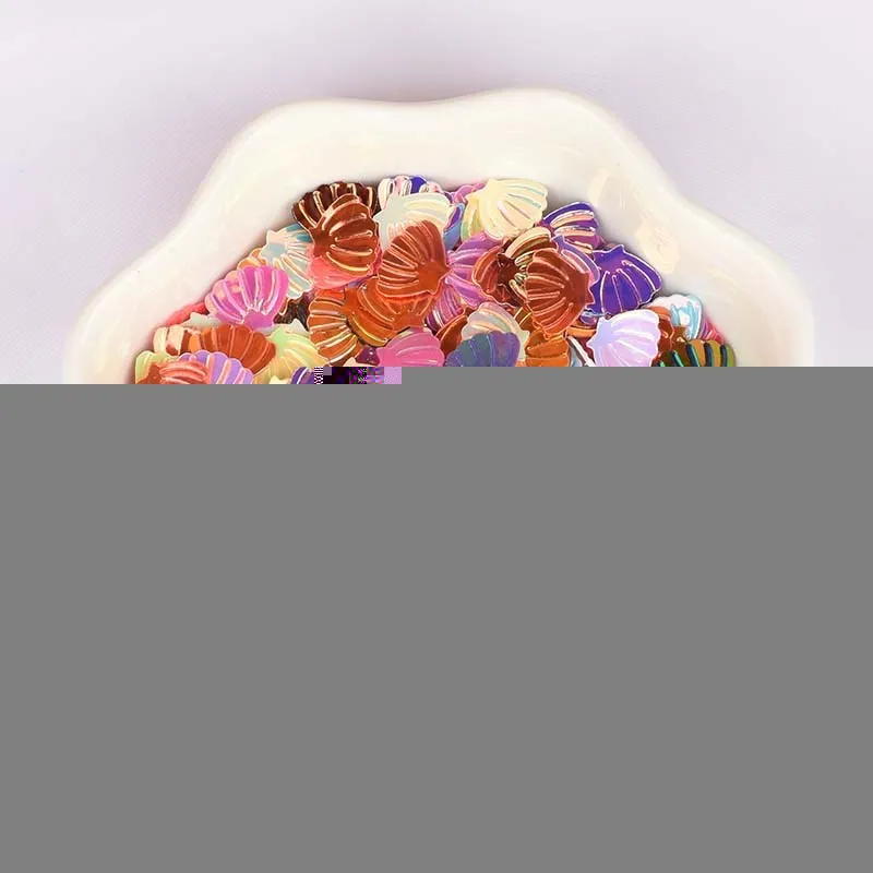 Mix color gold Блесток 6*8 мм многоцветный корпус блёстки пайетки DIY ремесло шитье Свадебный материал для женщин и детей аксессуары для одежды 1200 шт(20 г - Цвет: Mix color gold