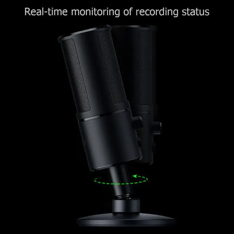 razer Seiren X Pickup 3 цвета микрофон для Live Webcast цифровой конденсаторный голосовой усилитель для настольного компьютера ноутбука