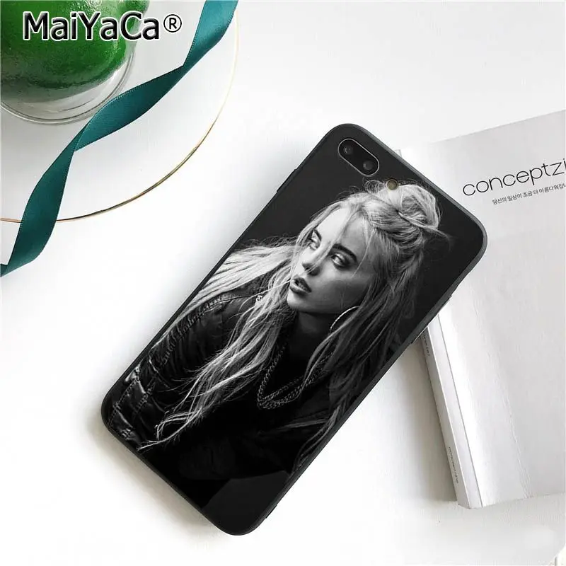 A3 Чехол для телефона MaiYaCa Music Singer Star Billie Eilish для iphone 11 Pro 11Pro Max 8 7 6 6S Plus X XS MAX 5 5S SE XR - Цвет: A3