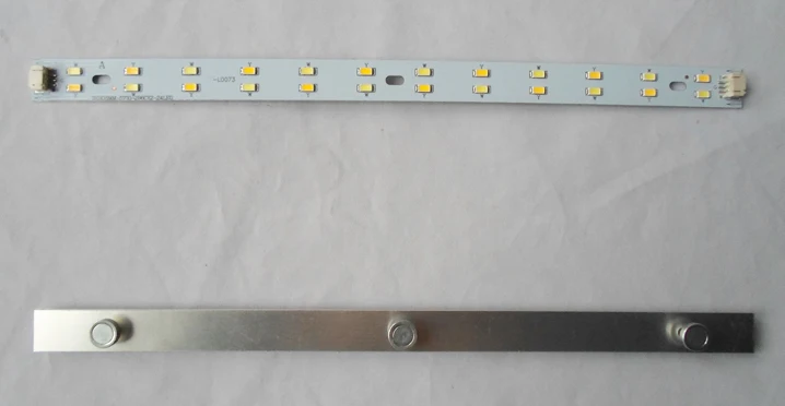 DIY 220-240V 12 Вт, 18 Вт, 24 Вт, 30 Вт 36 Вт Светодиодный жесткий стержень светильник светодиодный рекламный светодиодный потолочный светильник светодиодный бар светильник 31 см 41 см 52 см двойной цвет