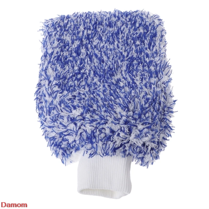 Новинка 2021 перчатка для ухода за автомобилем плюшевая мягкая варежка из